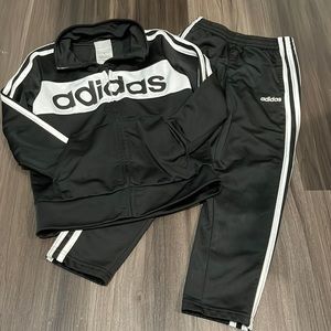 Boys Adidas tracksuit